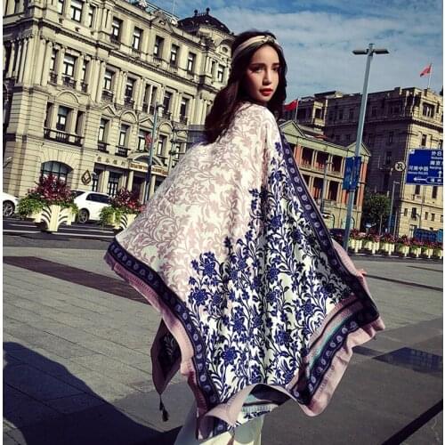 Disigner French Summer Large Long Scarf Shawls For Women Pashmina Breathable Good Quality Travel Scarf Dresss Unscreen Bandana