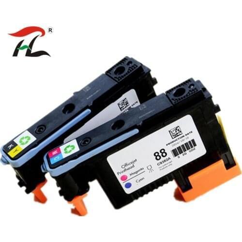 Compatible For hp88 print head HP 88 printhead C9381A C9382A for HP PRO K550 K8600 K8500 K5300 K5400 L7380 L7580 L7590 printer