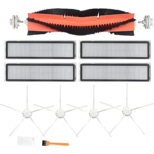 TOP!-Washable Vacuum Cleaner Accessories for Xiaomi Dreame D9 Robot Vacuum Main Brush Side Brush HEPA Filter Mop Cloth