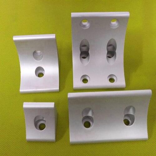 3030 4040 6060 Two Hole Four Hole Extrusion Corner Code 90 Degrees Fixing Seat