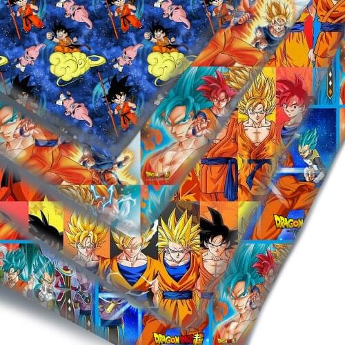 50*145cm Cartoon Printed Polyester Cotton Fabric for Tissue Sewing Quilting Fabrics Needlework Material DIY Cloth,1Yc19157