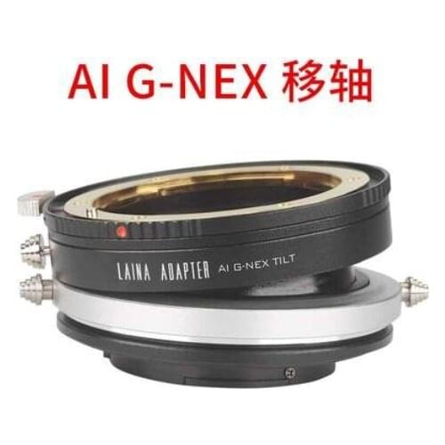 Tilt lens adapter for nikon G/F/AI/S/D lens to sony E mount NEX-5/6/7 A7r a7r2 a7r3 a7r4 a9 A7s A6500 A6300 EA50 FS700 camera