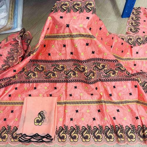 African bazin riche fabric high quality india basin riche brocade guinea brocade fabric with beads nigerian lace 5+2yards/lot