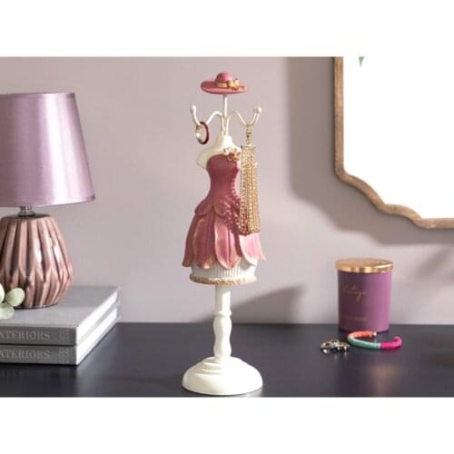 Arty Jewelry, jewelry hanging 8,8x8,5x33 Cm Pink