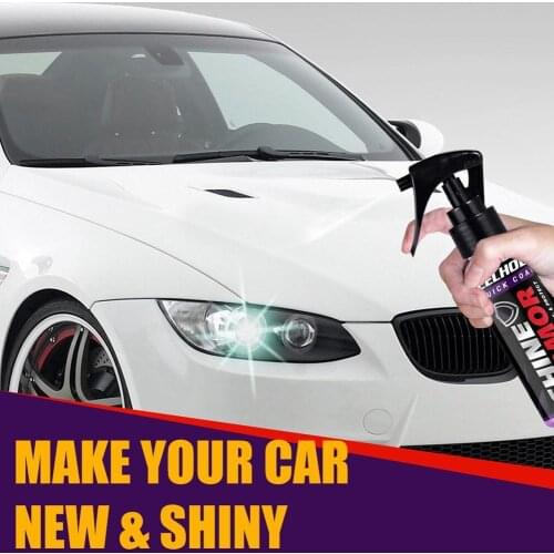 SHINE ARMOR Fortify Quick Coat Ceramic Coating Car Wax Polish Spray Waterless Car Wash Wax Hydrophobic Coat Polish Anti-scratch