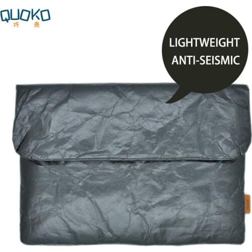 Vintage old style Laptop Bag cover,Tyvek fiber paper laptop sleeve case for Dell XPS 13 15