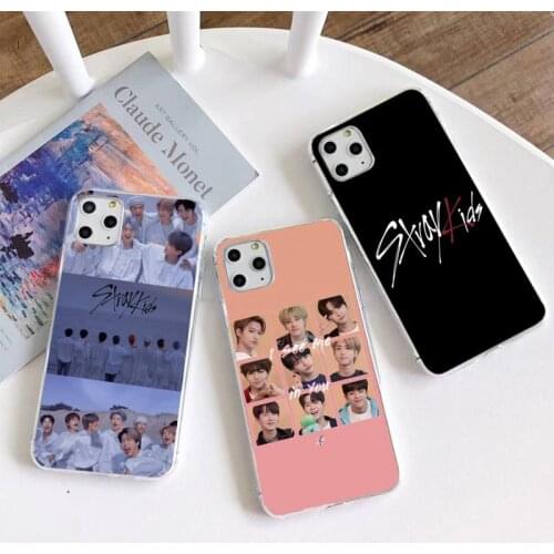 Stray Kids Phone Case for iphone 12 pro max 11 pro XS MAX 8 7 6 6S Plus X 5S SE 2020 XR cover