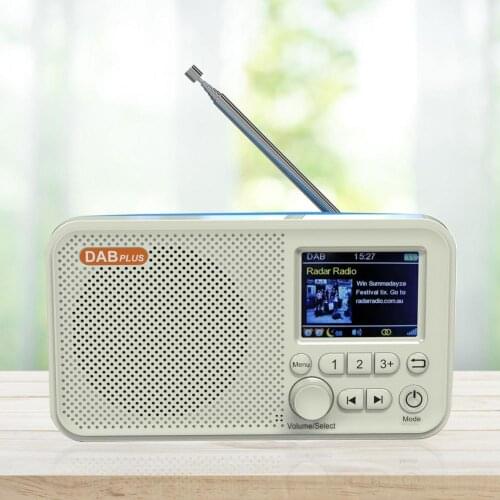 DAB Digital Radio, FM Radio, 2.4-Inch Color LED Display, With Bluetooth Support To Insert SD Card, MP3 Player