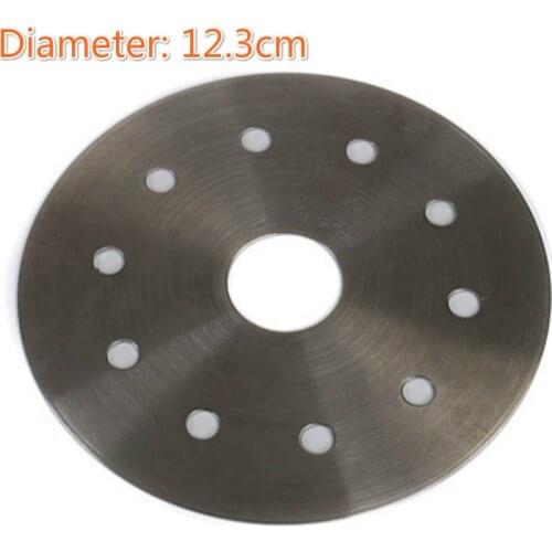 1pcs 12.3cm Induction Cooker Thermal Guide Plate,Induction Cooktop Converter Disk Stainless Steel Plate Cookware For Magnetic