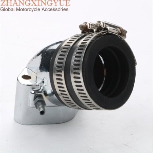 Scooter racing quality carburetor manifold for SYM Orbit 1 50 Symply 50 Fiddle 2 50cc 4-stroke AC