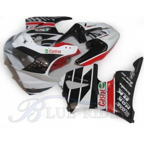 Motorcycle Fairing Kits For HONDA CBR900RR 919 98 99 CBR919RR ABS Plastic Fairing Set 1998 1999 BLUE RIDER Bodywork Black White