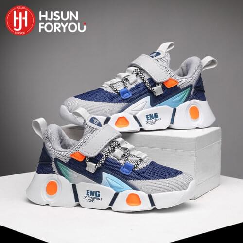 2021 Spring Autumn Brand Children Shoes Non-slip Kids Running Shoes Boys Fashion Breathable Sneakers Girls Casual Sports Shoes