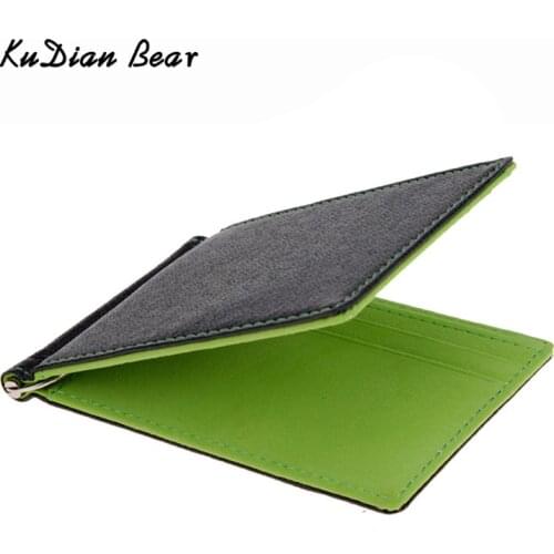 KUDIAN BEAR Leather Wallets