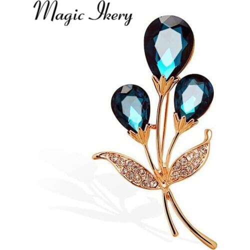 Magic Ikery Gold Brooches For Clothes