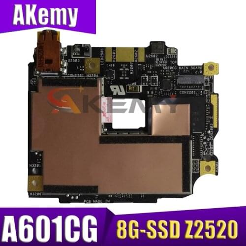 FOR Asus ZenFone 6 A601CG A600CG motherboard 100% TESED OK W/ 8G-SSD/1G/Z2520