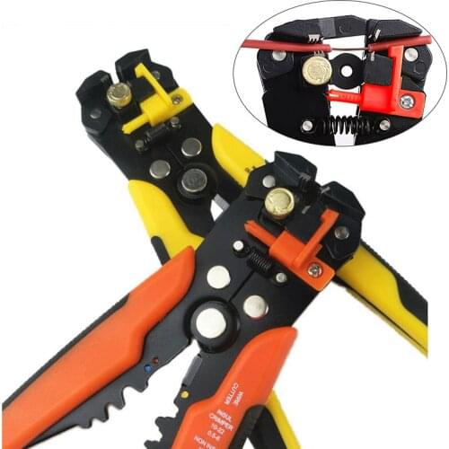 Crimper Cable Cutter Automatic Wire Stripper Multifunctional Stripping Tools Crimping Pliers Terminal 0.2-6.0mm2 tool