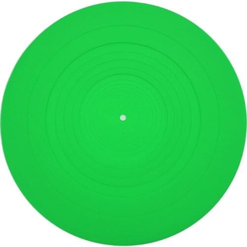 Vinyl Record Players AccessoriesUseful Anti-vibration Silicone Pad Rubber LP Antislip Mat for Phonograph Turntable