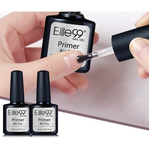 Elite99 10ml Dry In Air Primer UV Gel Nail Polish Fast Air Dry Primer Base Coat No Need LED UV Lamp Long Lasting Nail Art Gel