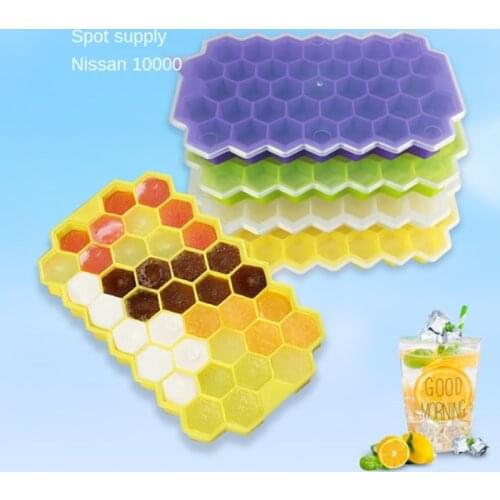 Silicone Ice Cube Maker Ice Tray Halloween Candy Cake Pudding Chocolate Molds Easy-Release Round Shape Ice Cube Trays Molds