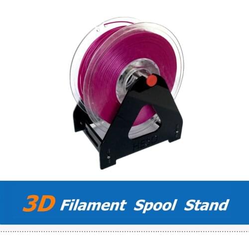 1pc 3D Printer Parts 5mm Thickness Acrylic Filament Spool Holder Stand, Material Spool Mount Rack For CR10 Ender-3