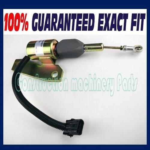 2PC - NEW SYNCHRO START SWITCH SOLENOID FUEL SHUTDOWN FOR CUMMINS 3991624 SA4959-12