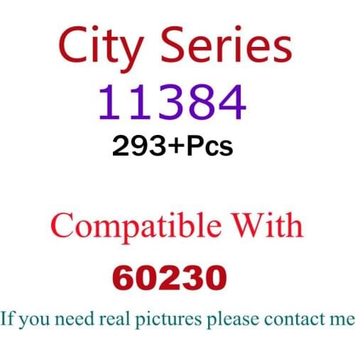 293Pcs 11384 Building Block Toy City Series 60230 Assembled Building Block Childrens Toy Gifts