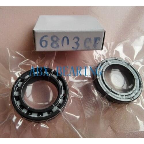 6803 full SI3N4 ceramic deep groove ball bearing 17x26x5mm 61803 bearing