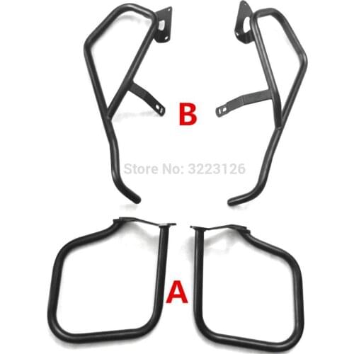 A+B For BMW K1600GTL 2011-2018 Highway Crash Protection Bar Engine Guard Side Box Protective Frame Bumper K 1600GTL K1600 GTL GT