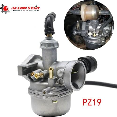 Alconstar 19mm Manual PZ19 Carburetor For Chinese 50 70 90 110CC ATV Off-road Motorcycle