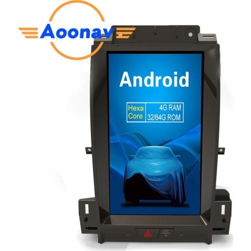 AOONAV 13.3 inch vertical screen car radio DVD player GPS navigation for FORD Taurus 2012-2016 high level support carplay