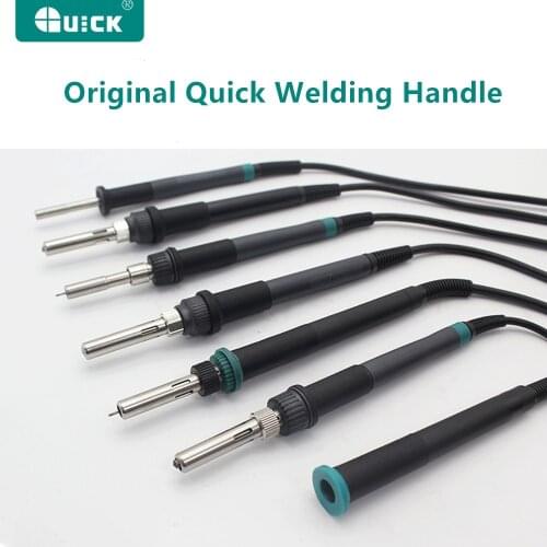 QUICK Soldering Iron Station Handle For 20H 20L 902A 901C 901D 901G 903F 901RAA Welding Station Use For 203H 712 816DW 204H 205