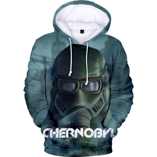 Chernobyl New 3D Hoodies men women Hoodie Fashion Casual Sweatshirt 3D Print Chernobyl Mens Hoodie Pullover Coats Plus Size