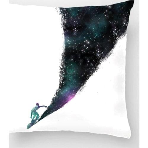Throw Pillow Case Wedding Decorative Cushion Cover Design Skateboard Boy Galax Home Decor Cotton Polyester Pillowcase