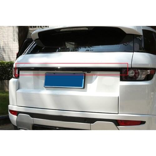 For Land Rover Range Rover Evoque Black Rear Door Trunk Lid Cover Trim 2012-2015 2016 1pcs