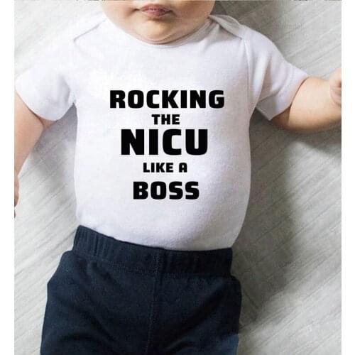 Infant Girl Costume Baby Girls Clothes Winter Romper Newborn Boy Outfits Printing Like A Boss Kids' Things Clothing for Babies