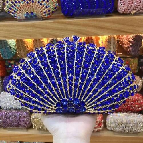 XIYUAN Fashion Metal Hollow Clutch Bag Female Evening Bags Chain Handbag High Quality Women Day Clutches Wedding Banquet Purse