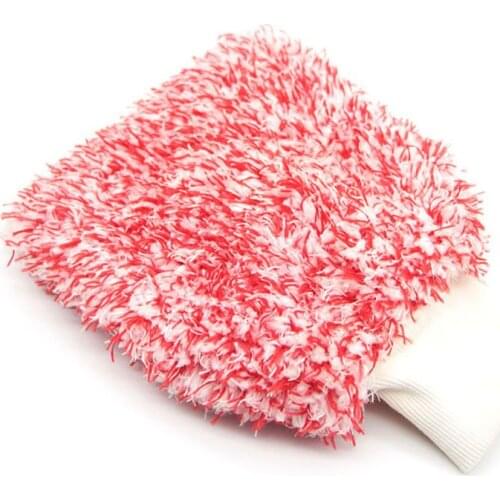 Car Soft Cleaning Glove Ultra Soft Car Wash Mitt Easy To Dry Auto Detailing Mitt
