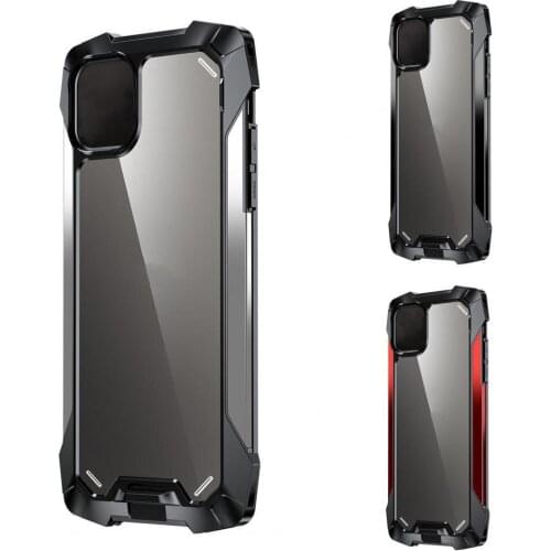 2021 New Metal Shatter-resistant Phone Cover Protable Anti-Scratch Protective Case For iPhone 12 /12 Mini /12Pro Max Accessories