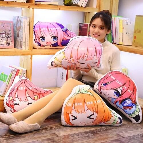 45CM Anime The Quintessential Quintuplets Doll Pillow Anime Cosplay Prop Home Decor Collection for Boy Girl Christmas gifts