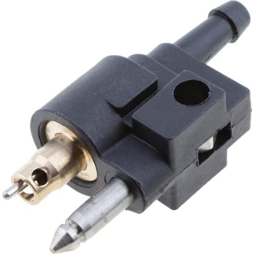 1/4'' Male Fuel Hose Line Tank Connector For Yamaha Outboard Motors Fuel Pipe Fits 1/4" Hose Line