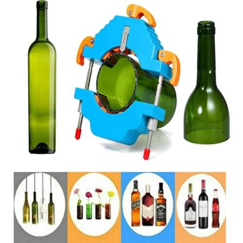 2mm To 12mm Glass Bottle Cutter Blue Wine Beer Champagne Stainless Steel Cutting Control Sculpture Glass Tube Construction Tools