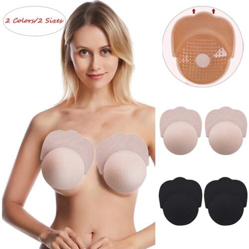 Adhesive Push Up Bra Sexy Backless Invisible Gel Strapless Bralette Underwear Women Cute Cat Paw Nipple
