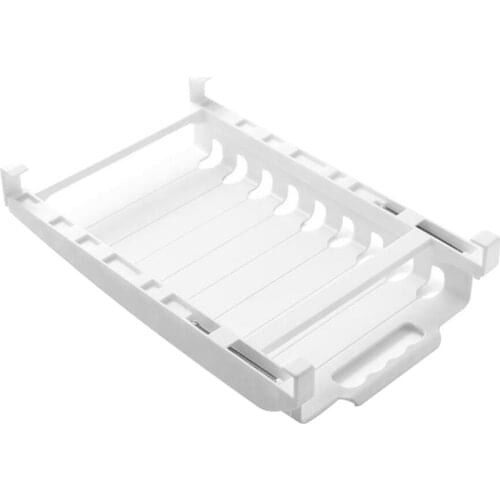 Kitchen Food Sealed Bag Storage Rack Rail Storage Hanger with 10-Pcs Sealed Bags