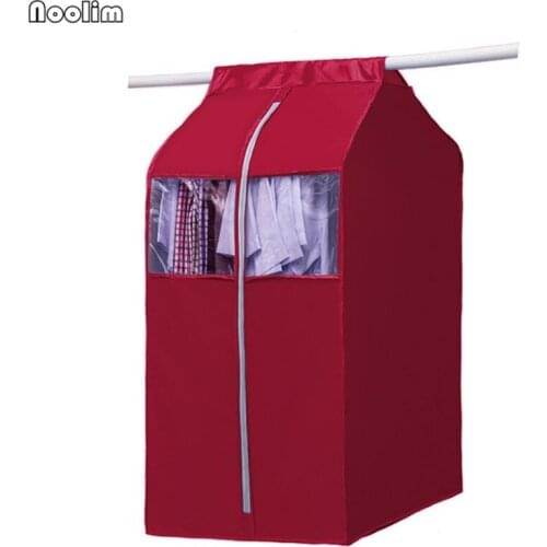 NOOLIM Garment Bag Hanging Organizer Storage Bag for Cloth Storage Bags Suit Coat Dust Cover Wardrobe Clothes Hanging Organizer