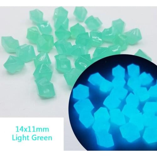 50pcs Luminous Stones Glow in The Dark Pebbles Glow Stones Rocks For Outdoor Decor Garden Lawn Yard Aquarium Walkway Fish Tank
