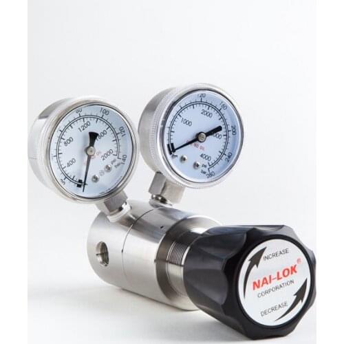 25Mpa Inlet pressure and 0-2.5Mpa outlet nitrogen pressure regulator for lab
