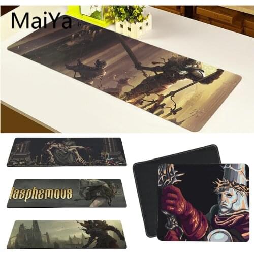 Maiya Top Quality Game Blasphemous Durable Rubber Mouse Mat Pad Free Shipping Large Mouse Pad Keyboards Mat