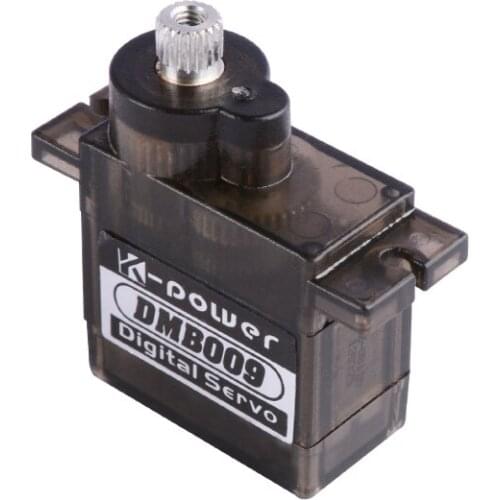 K-power DMB009 3KG/0.08Sec high speed 13G Metal Gear mini Micro Digital Servo for RC Airplane helicopter boatCar Robot