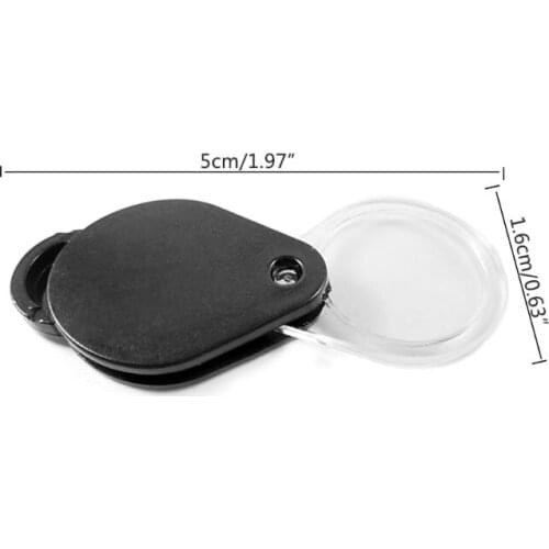10pcs Mini Magnifier Kids Fun Toys Folding Magnifying Eye Glass Loupe Lens