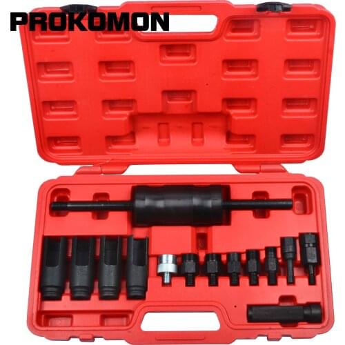 14Pc Diesel Removal Injector Puller Tool For Bosch Delphi Denso Siemens